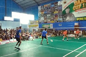 Gandeng Bumdes Desa Sukorejo, Kodim Pemalang Gelar Turnamen Badminton Dandim Cup 1