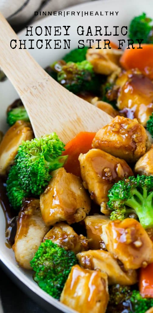 Honey Garlic Chicken Stir Fry