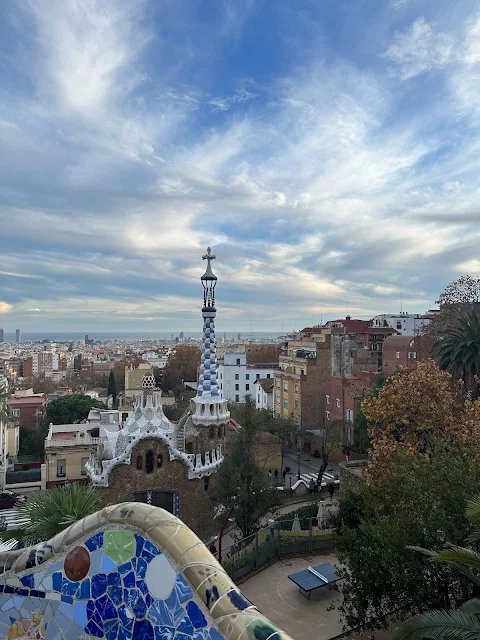 park Guell in barcelona