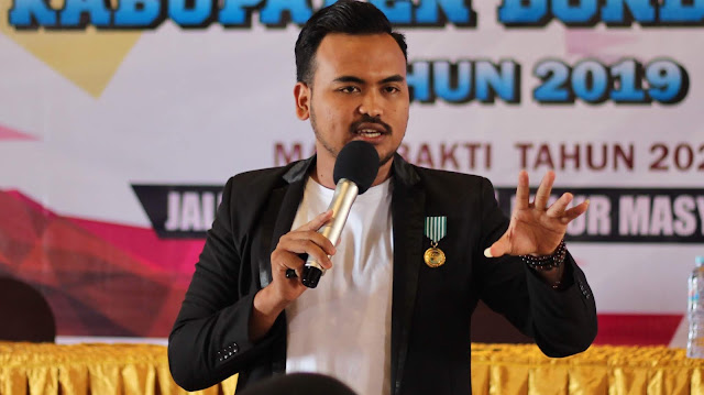 Haydar Iskandar Motivator Muda Pembicara Sukses Pemuda Nasional