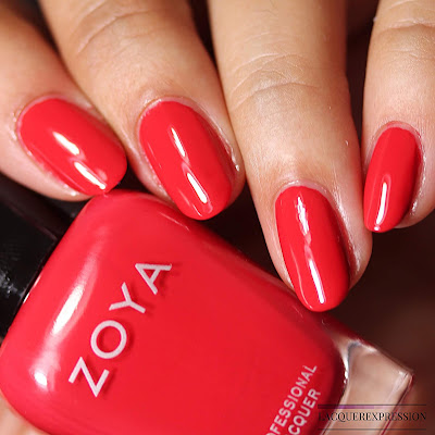 Nail Polish Swatch and Review of Zoya Karen from the Zoya Sunshine Collection for Summer 2018 