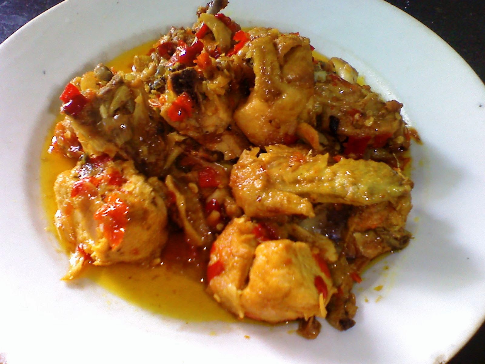 Kumpulan resep  masakan online Resep  Ayam  Rica RIca khas 