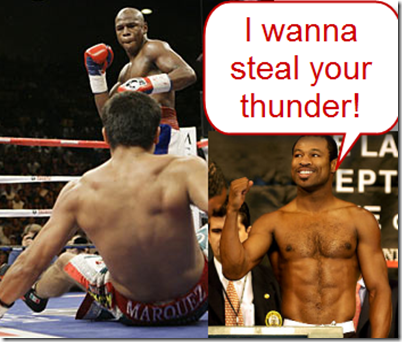 Mayweather-Mosley Confrontation