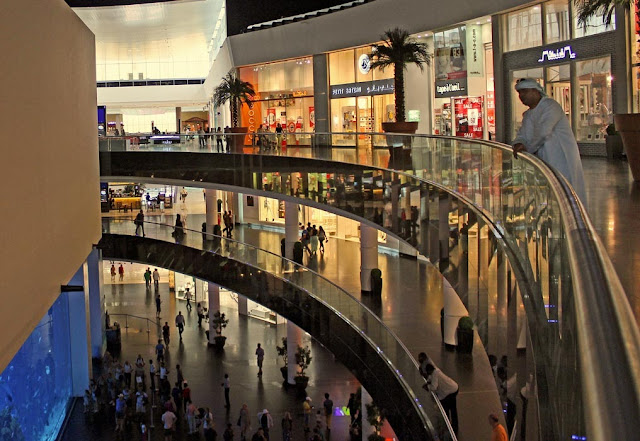 interior of the Dubai Mall