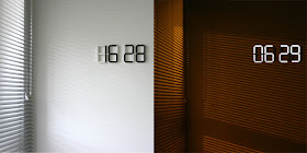 {Design} Time Clock Minimal by Kibardin Designs