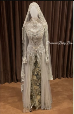 Kebaya nikah hijab