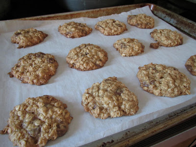 Gluten Free Oatmeal Chocolate Chip Cookies