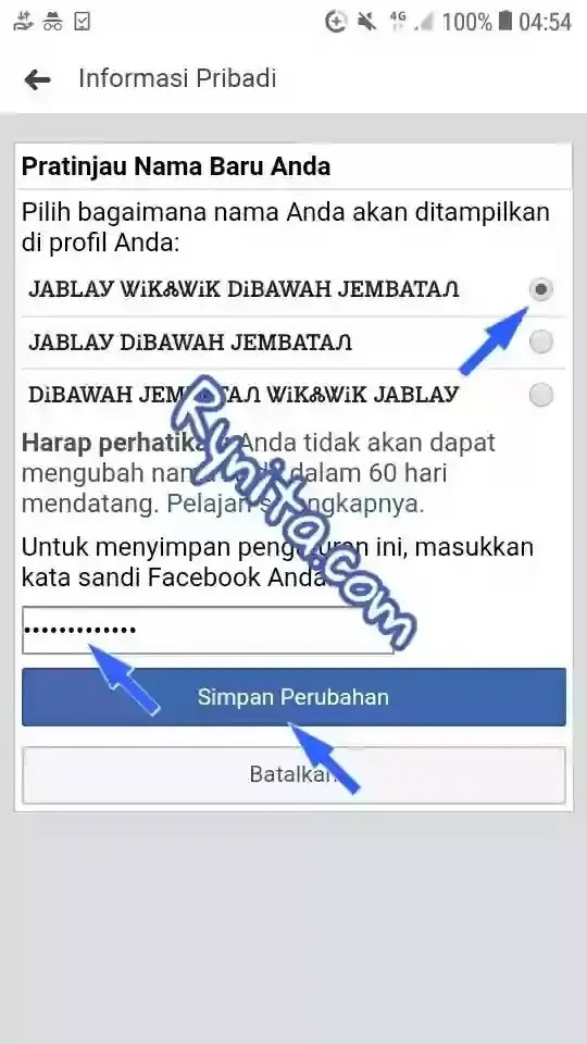 Cara Ganti Nama Fb Dengan Tulisan Unik Valid Tanpa Banding