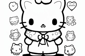  Magical Adventures Await | Sanrio Coloring Pages Bring Joy and Creativity