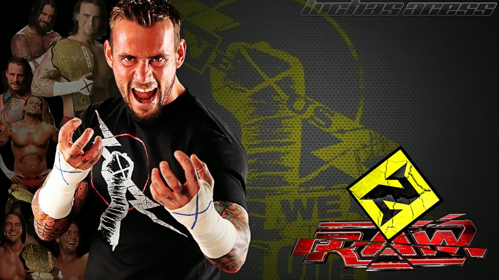 WRESTLING STARS: CM Punk New HD Wallpaper 2012