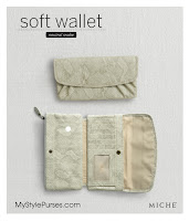 Miche Soft Wallet Neutral Snake