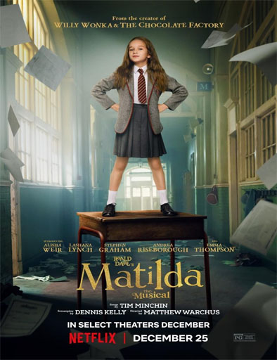 pelicula Matilda, de Roald Dahl: El musical