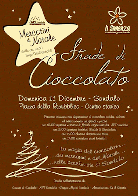 Strade di Cioccolato 11 dicembre Sondalo (SO)