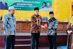 Ketua DPRD Kabupaten Pasbar bersama Anggota Komisi IX DPR RI Hadiri Kegiatan Advokasi dan Sosialisasi Pelayanan Kesehatan Primer