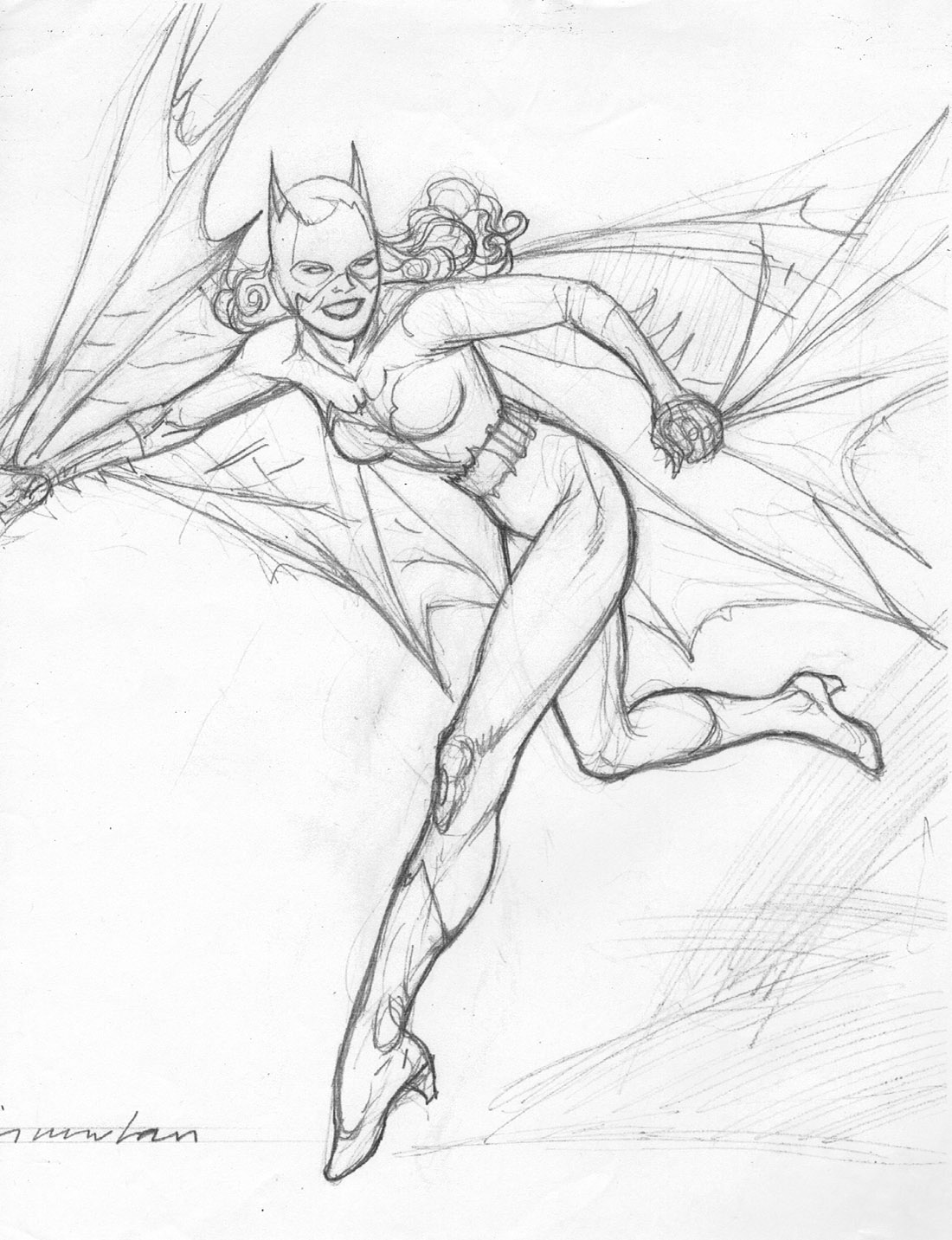 Batgirl Coloring Pages