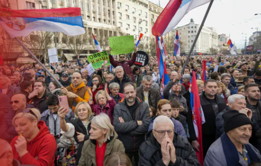 Serbia is in turmoil over the demand to cancel the vote