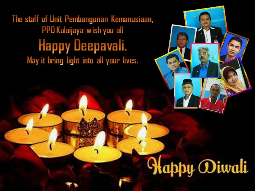 *: Ucapan Happy Deepavali