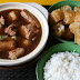 Enjoying the famous dish Bak Kut Teh in Singapore