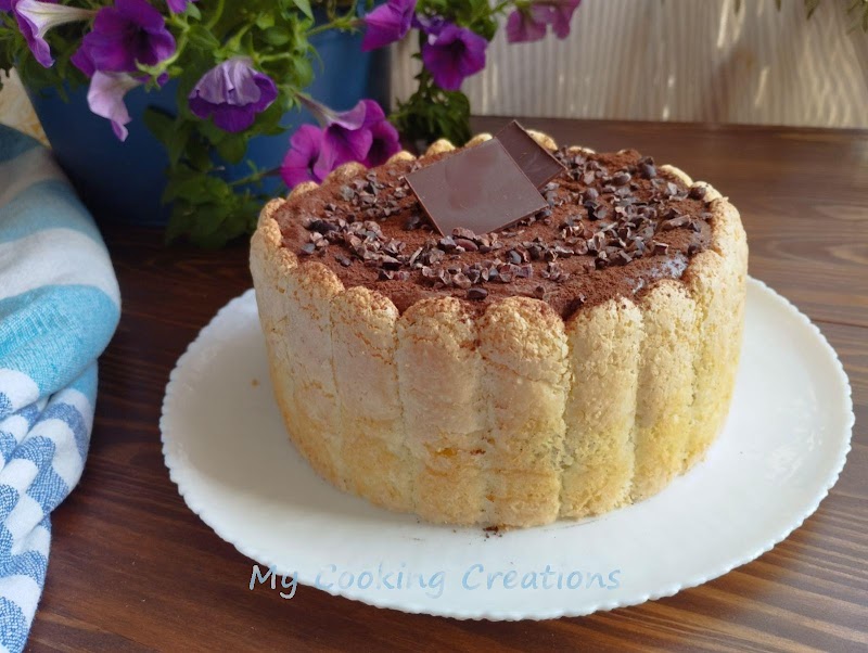 Шарлота Тирамису - италиански финес в празнична форма * Tiramisu Charlotte