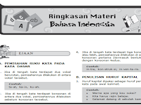 rangkuman materi bahasa indonesia USBN 2018