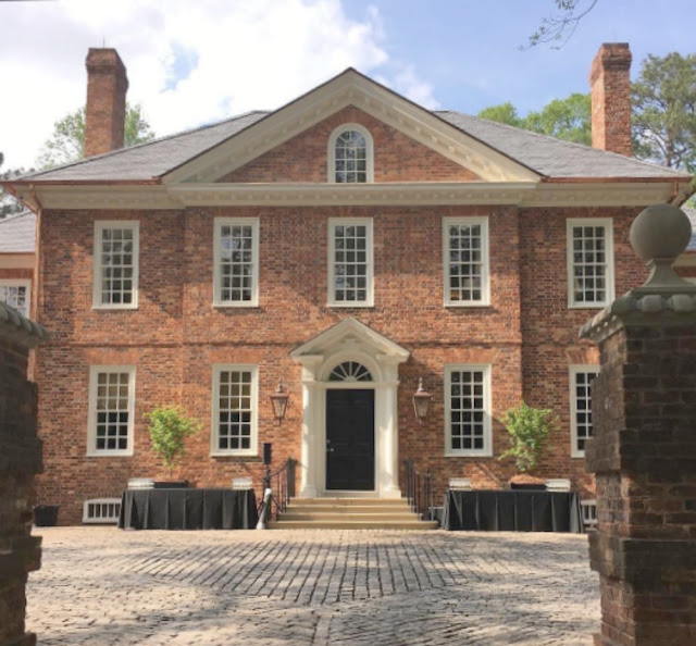 Brick exterior facade of 2017 Southeastern Designer Showhouse & Gardens