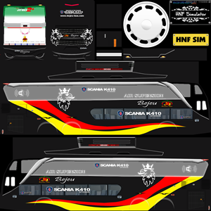 Livery Bussid Keren Double Decker Livery Bus