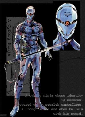 Metal Gear Solid 1 Cyborg Ninja