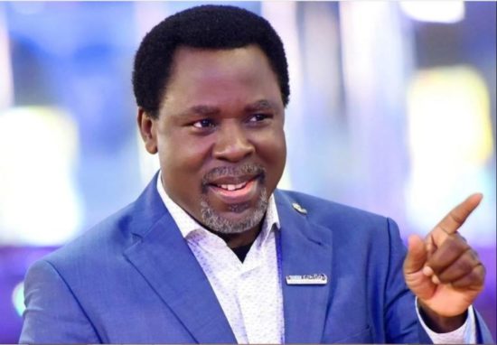 TB Joshua to be buried in Synagogue premises