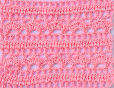 4 - Crochet Imagenes Puntada combinada para blusas y canesú por Majovel Crochet