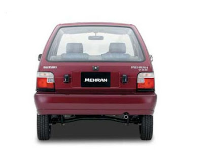 suzuki mehran rear view