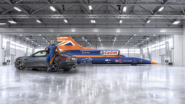 Coche supersónico Bloodhounds SSC