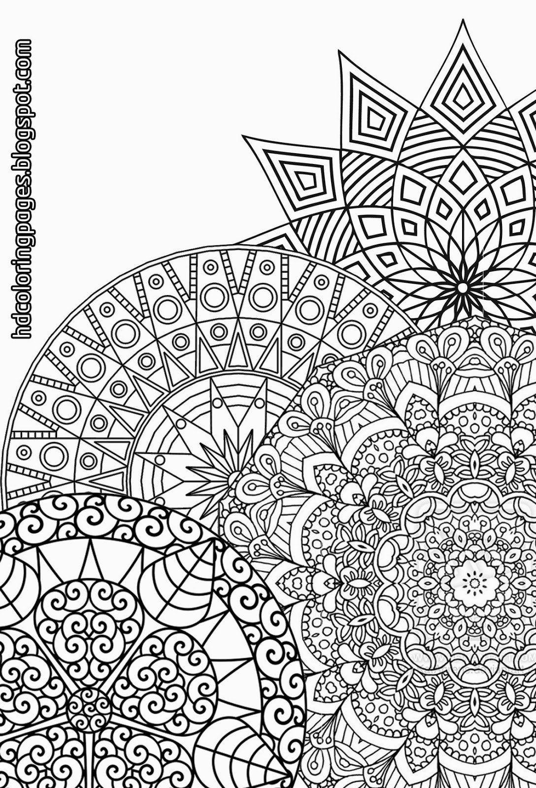 1000 images about icolor mandalas on pinterest on mandala color pages id=21085