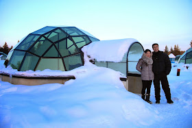 Daytime, Glass Igloo, Kakslauttanen, Finland