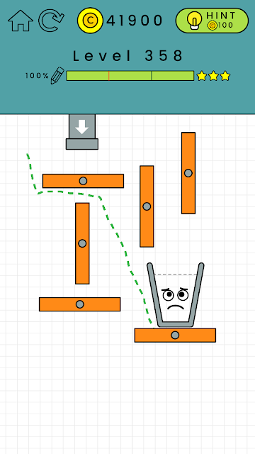 Happy Glass Level 358 Solution, Cheats, Walkthrough 3 Stars for Android and iOS