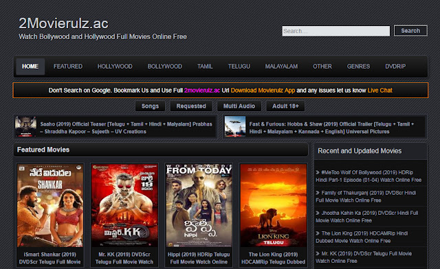 Download the latest Bollywood movies, Hollywood in HD quality