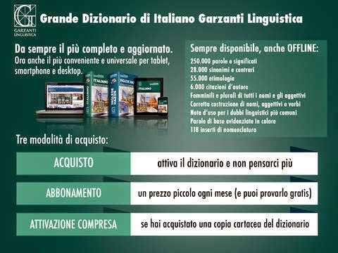 Dizionario Italiano Garzanti