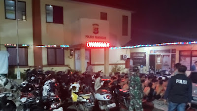 Balap Liar Pada Suasana Ramadhan, Polsek Panongan Polresta Tangerang Amankan 22 Motor