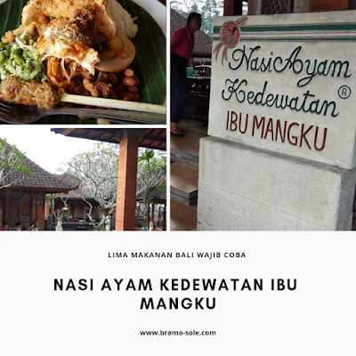 nasi ayam kedewatan ibu mangku gianyar ubud