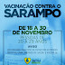 Prefeitura de Jaguarari está realizando segunda etapa da vacinação contra o sarampo