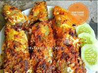 Resep Dan cara Membuat Ikan bakar bumbu padang