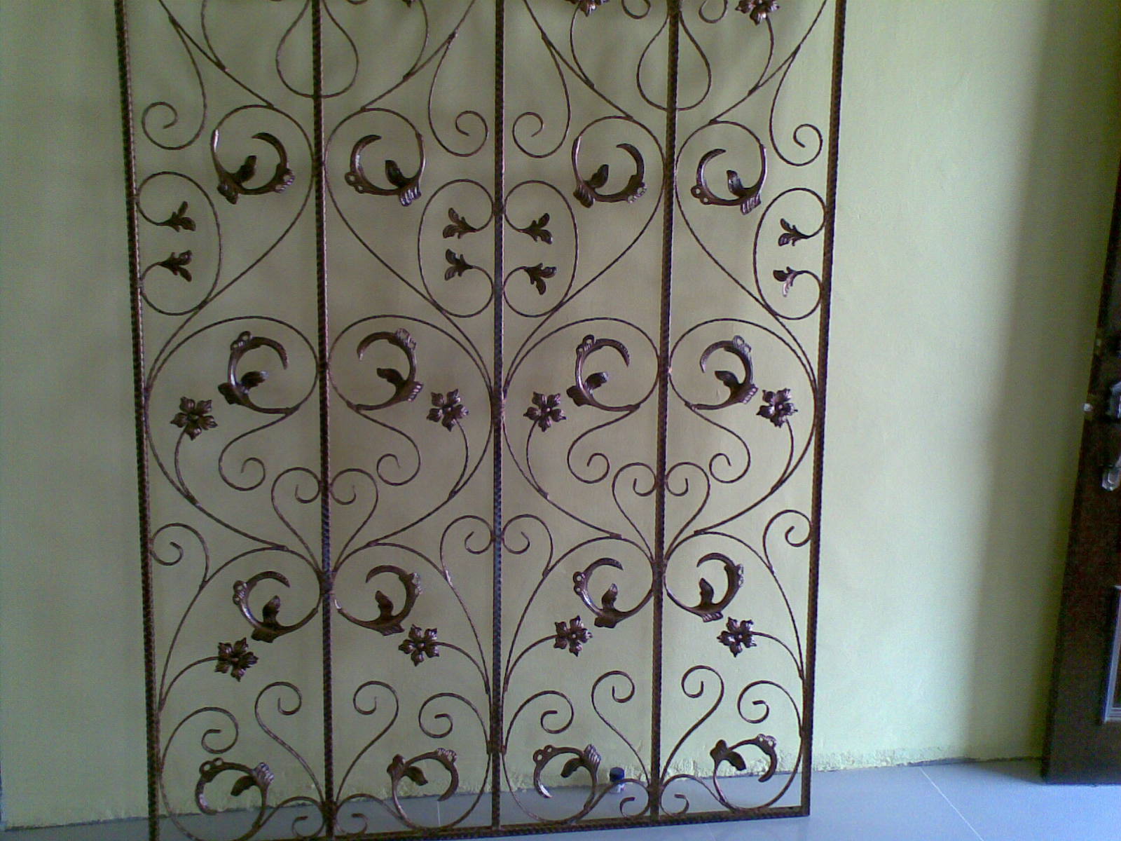 Wrought Iron Grill