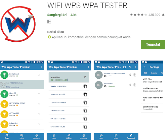 WiFi WPS WPA TESTER apk