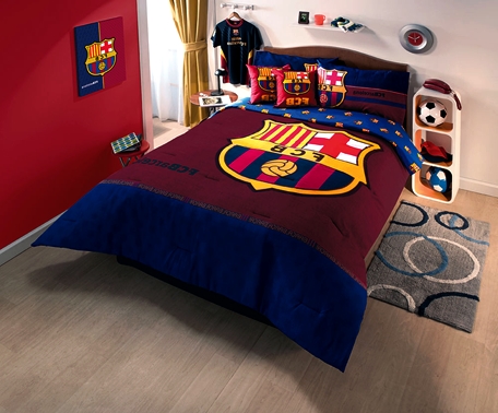  Desain  Kamar  tidur  Bertemakan Barcelona  Yang Keren rumahku