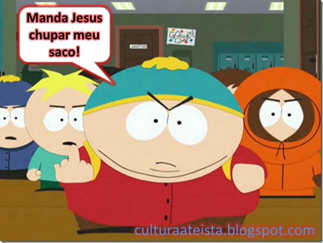 Eric Cartman Chupa meu saco