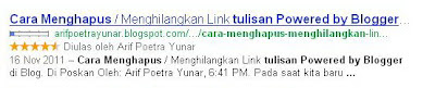 Cara Mudah Membuat Rating Bintang Rich Snippets di Blog