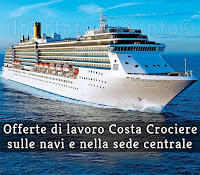 costa crociere lavora con noi