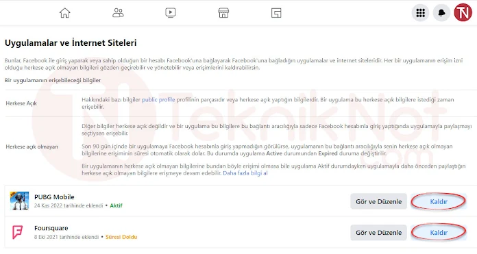 Facebook Hesabını Kalıcı Olarak Silme