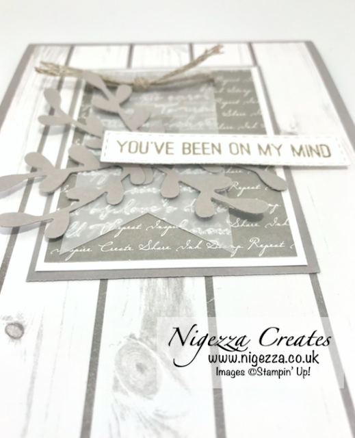 Nigezza Creates with Stampin Up layered card