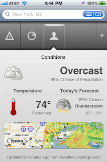 Apple iPhone Weather Apps: The Weather