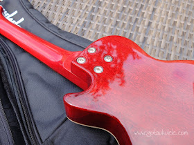 Epiphone Les Paul Ukulele back